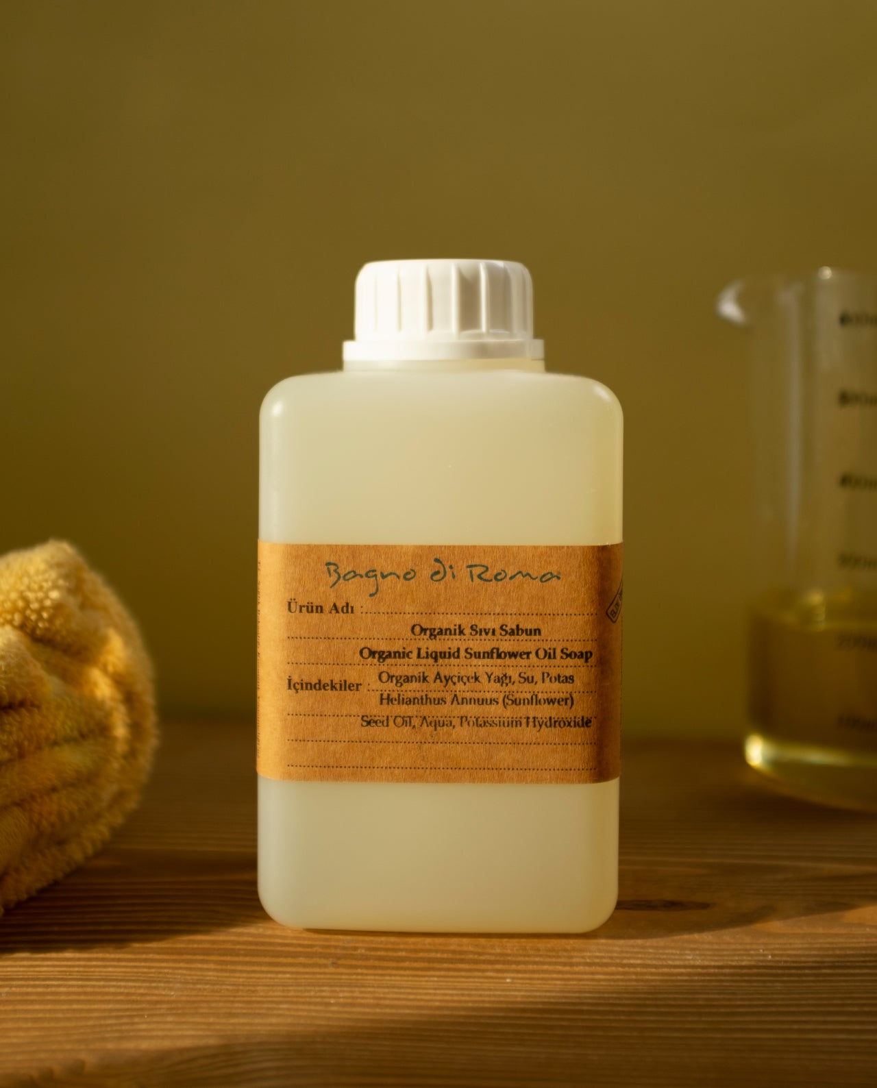 Organik Ayçiçek Yağlı Sıvı El Sabunu - Bagno di Roma