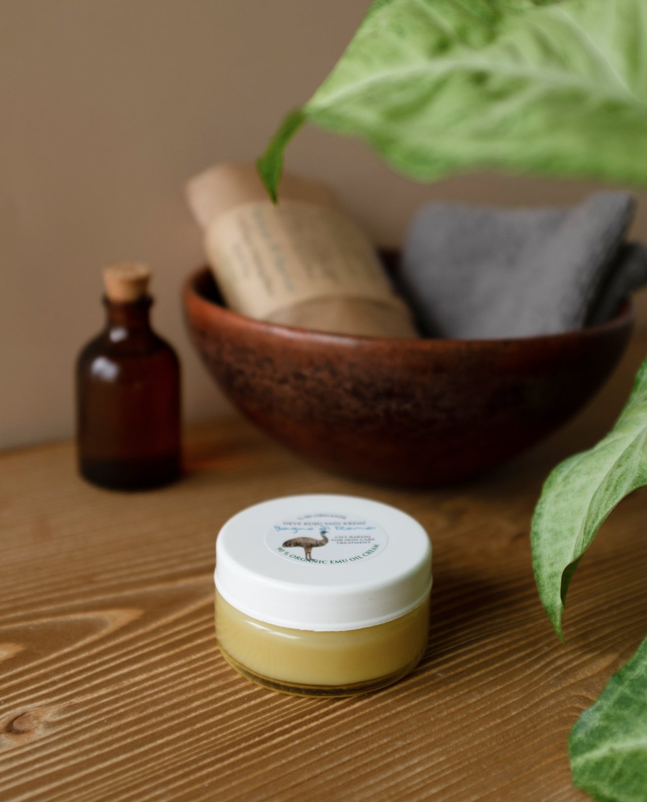 Organik Deve Kuşu Yağı Kremi - Bagno di Roma