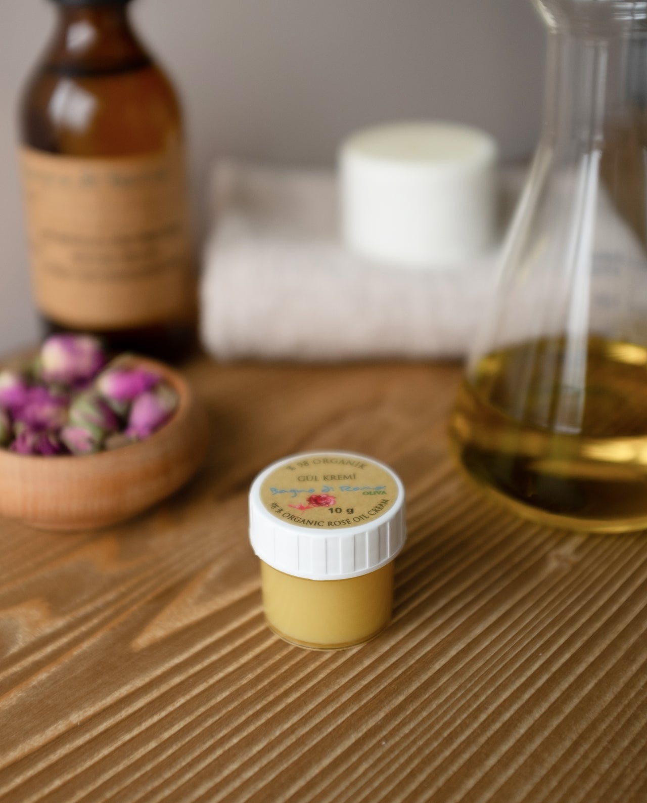 Organik Gül Kremi - Oliva (Kuru Ciltler) - Bagno di Roma