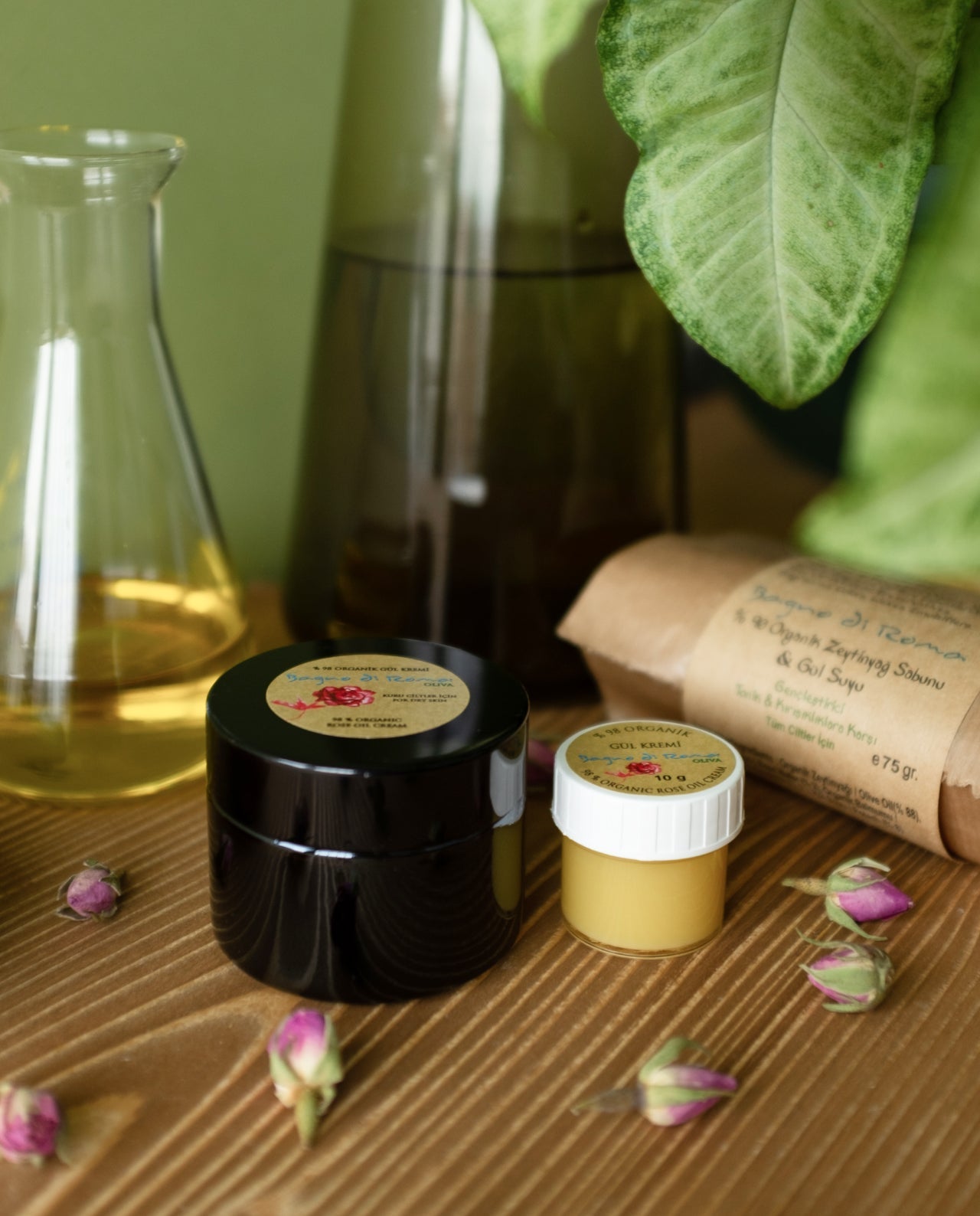 Organik Gül Kremi - Oliva (Kuru Ciltler) - Bagno di Roma