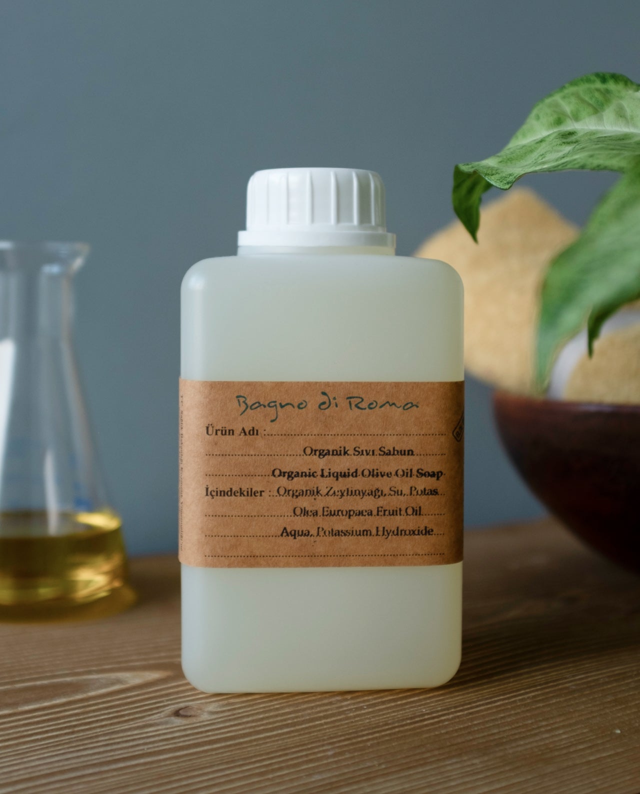 Organik Zeytinyağlı Sıvı El Sabunu - Bagno di Roma